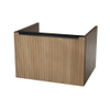 Nemo Legro onderkast - 60x45.6x40cm - greep zwart - oak nature (eiken) SW926238