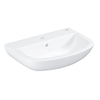 GROHE Bau lavabo 1 trou de robinet avec trop-plein 55,3x38,6cm blanc SW197114