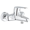 Grohe Eurodisc Cosmopolitan badkraan met omstel en koppelingen 46mm chroom 0437713 Grohe Eurodisc Cosmopolitan badkraan met omstel en koppelingen 46mm chroom 0437713