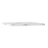 Crosswater Glide II Plan vasque 111x2.5x45.5cm Effet marbre Carrara SW670229