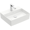 Villeroy & Boch memento 2.0 opzetwastafel - 50x42cm - met 1 kraangat - zonder overloop - White Alpine (glans wit) SW479705