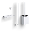 Clou Fold ensemble d’accessoires de toilettes blanc mat SW809561