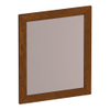 BRAUER Citrine spiegel – 60x70 cm – Eiken bruin SW1198721