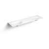 Clou Hammock wastafelblad 180x50.3x14.5cm dubbele waskom links en rechts zonder kraangaten aluite mat wit SW106231 Clou Hammock wastafelblad 180x50.3x14.5cm dubbele waskom links en rechts zonder kraangaten aluite mat wit SW106231