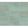 SAMPLE Douglas Jones Atelier Wandtegel 6x25cm 10mm witte scherf Vert D'Eau SW912283