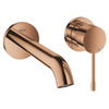 Grohe Essence New Wastafelkraan Inbouw - uitloop 18.3cm - M-size - warm sunset (koper) SW97507