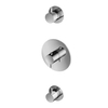 Hotbath Laddy Mitigeur douche encastrable thermostatique rond chrome SW12351 Hotbath Laddy Mitigeur douche encastrable thermostatique rond chrome SW12351