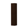 INK Concept R Colonne haute - 35x35x169cm - 2 portes - angles arrondis - pour poignées - ouverture à gauche - dark veneer SW1405480