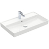 Villeroy & Boch Collaro meubelwastafel - 80x47cm - met overloop - 1 kraangat CeramicPlus - White Alpine (glans wit) SW358314