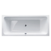 Duravit D-code Kunststof duobad acryl rechthoekig - 180x80x40cm - zonder poten - glans wit 0297516