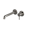 Hotbath Buddy Afbouwdeel ten behoeve van inbouw Wastafelkraan - 22cm - geborsteld nikkel (RVS) SW1246257
