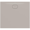 Villeroy & Boch Ecora douchebak - 100x90x3.5cm - afvoer lange zijde - almond (beige) SW1558876