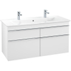 Villeroy & Boch Venticello Meuble sous lavabo 115.3x47.7x59cm avec 4 tiroirs blanc mat GA42803 Villeroy & Boch Venticello Meuble sous lavabo 115.3x47.7x59cm avec 4 tiroirs blanc mat GA42803