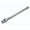 Van Rijn Products Barre de stabilisation plafond - 100cm - Carré - Chrome SW890355