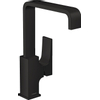 Hansgrohe Metropol Wastafelkraan - 230 met push open waste - met 120° draaibare uitloop 16.5cm - mat zwart SW297290