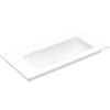 Villeroy en Boch Venticello meubelwastafel met wasbak midden zonder kraangat 100x50cm met overloop ceramic+ wit 1025125 Villeroy en Boch Venticello meubelwastafel met wasbak midden zonder kraangat 100x50cm met overloop ceramic+ wit 1025125