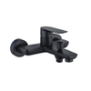 FugaFlow Efficiente Sobrado Mitigeur baignoire/douche mural noir SW1123754