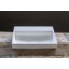 Arcqua Crosstone Lotte vasque 38x24x7cm solid surface mat blanc SW538259