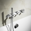 Hotbath Buddy Thermostaat - inbouw - met 2 stopkranen bad douche - hoogglans chroom SW11327