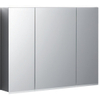 Geberit OPTION Plus spiegelkast led verlichting 3den - 90x70x15cm - zilver SW417212