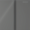 Geberit type 40 urinioir bedieningsplaat - batterij - vierkant - lava SW1237100
