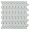 SAMPLE By Goof Mosaique Hexagonal light grey Carrelage mural - Gris clair mat SW735627