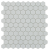 SAMPLE By Goof mosaïque hexagone light grey Carrelage mural mosaïque Mat Gris SW735627