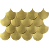 Ceralto Fenera Mosaic Mozaiektegel - 20x30cm - 5.0mm - Gold - per stuk SW798686