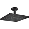Hansgrohe Raindance E hoofddouche - 30x30cm - met plafondaansluiting - mat zwart SW297612