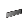 Forzalaqua Reno 2.0 miroir 160x50cm Rectangulaire sans éclairage avec cadre Chêne massif Black oiled SW492604