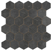 Cifre Ceramica Statale Carrelage sol - 26.3x27.4cm - Black mat (noir) SW1122757