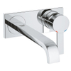 GROHE Allure wastafelmengkraan inbouw - standaard - uitloop 22cm - chroom 0434108 GROHE Allure wastafelmengkraan inbouw - standaard - uitloop 22cm - chroom 0434108