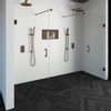 Saniclass Create profielloze nis cabine XL 276.9x200cm met stabilisatiestangen koper SW486668 Saniclass Create profielloze nis cabine XL 276.9x200cm met stabilisatiestangen koper SW486668