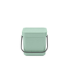 Brabantia Sort & Go afvalbakje - 3 liter - hengsel - jade green SW1117358