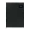 Eurom Alutherm Sani Convecteur - 40x56cm - 800watt - wifi - mural - Vertical - noir mat SW999840