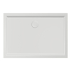 Xenz mariana receveur de douche 100x70x4cm rectangulaire acrylique blanc SW379111