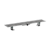 Hansgrohe RainDrain Compact Douchegoot - 100cm - vlakke installatie - brushed stainless steel SW1590336
