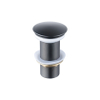 Fortifura Calvi Afvoerplug - verlengd - PVD - geborsteld gunmetal (antraciet) SW1189312