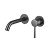 Fortifura Calvi Wastafelkraan - inbouw - met inbouwdeel - PVD - geborsteld gunmetal (antraciet) SW766534