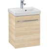 Villeroy & Boch Avento fonteinonderbouwkast 1 deur 41.7x52x34.6cm links elm impresso SW106669 Villeroy & Boch Avento fonteinonderbouwkast 1 deur 41.7x52x34.6cm links elm impresso SW106669