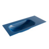 Mondiaz BIG small Jeans solid surface inbouw wastafel 100cm links SW428297 Mondiaz BIG small Jeans solid surface inbouw wastafel 100cm links SW428297
