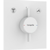 Hansgrohe Duoturn E mitigeur encastré pour 2 fonctions mat blanc SW918600