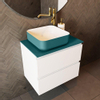 Mondiaz TOP 30 Plan sous vasque - 40x30x0.9cm - compatible comme plan de meuble - solid surface - Smag SW1020972