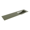 Mondiaz BIG small Army solid surface inbouw wastafel 180cm rechts SW432791 Mondiaz BIG small Army solid surface inbouw wastafel 180cm rechts SW432791