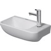 Duravit Starck Me lave-mains 1 trou de robinet à droite 40x22cm blanc mat SW297032