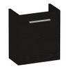 BRAUER Trust meuble sous lave-mains - 40x45x22cm - porte ouverture à gauche - hors poignée rapportée - Timber Black SW1203820