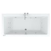 Riho Easypool 3.1 Lusso baignoire balnéo droite 190x90cm hydro 6+4+2 commande pneumatique incluant pieds et bonde blanc SW699385