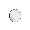 Crosswater Infinity Miroir - 50x50cm - Rond - avec éclairage - Noir mat SW1026396