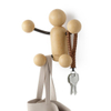 Umbra Woody handdoekhaak 10x17x14cm Rubberhout Zwart/naturel SW539601 Umbra Woody handdoekhaak 10x17x14cm Rubberhout Zwart/naturel SW539601