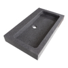 Saniclass Grey stone meubelwastafel 80x9.5x45.7cm zonder overloop 1 wasbak 0 kraangaten Graniet Grijs/Blauw SW3124 Saniclass Grey stone meubelwastafel 80x9.5x45.7cm zonder overloop 1 wasbak 0 kraangaten Graniet Grijs/Blauw SW3124